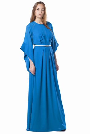 Вечернее платье "Эдельвейс" (синий)